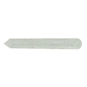 Photo d'un bâton de massage en pierre de cristal de roche