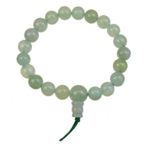 Photo d'un bracelet mala en pierre de jade