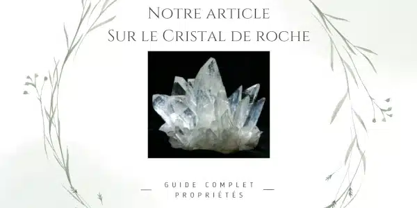 Image pour accéder à notre article de blog sur le cristal de roche