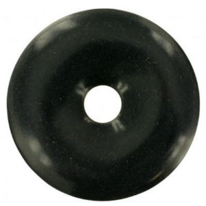 Photo d'un donut en pierre d'onyx