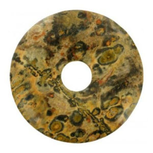 Photo d'un donut en pierre de ryolithe