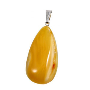 Photo d'un pendentif d'ambre