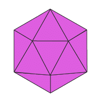 icosaèdre solide de platon