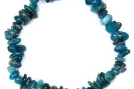 Bracelet baroque apatite bleue