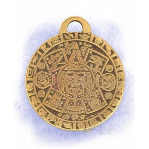 pendentif pentacle calendrier maya