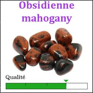 Obsidienne mahogany
