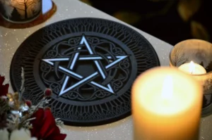 pentacle d'autel wicca