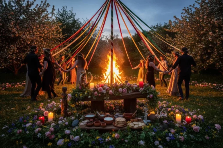 arbre de mai sabbat de beltane