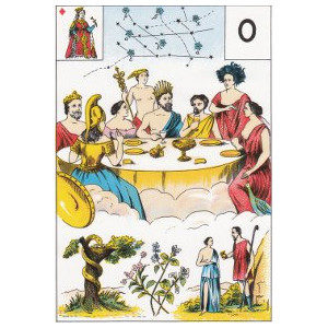 dame de carreau guerre de troie grand lenormand