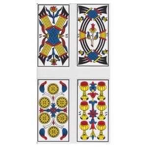Les six tarot de Marseille