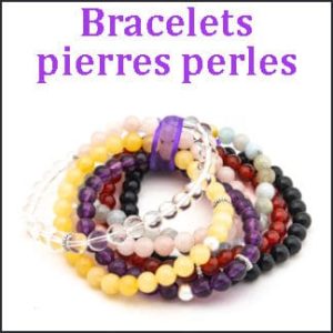 Bracelets pierres perles