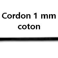 Cordon coton
