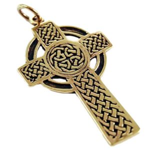 Croix celtique bronze