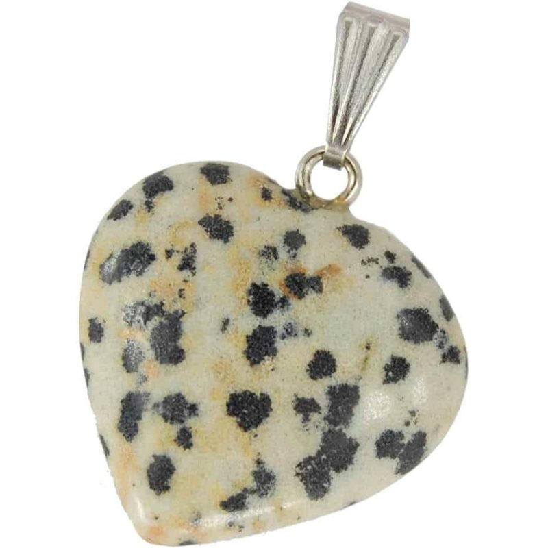 pendentif_coeur_jaspe_dalmatien pendentif coeur jaspe dalmatien