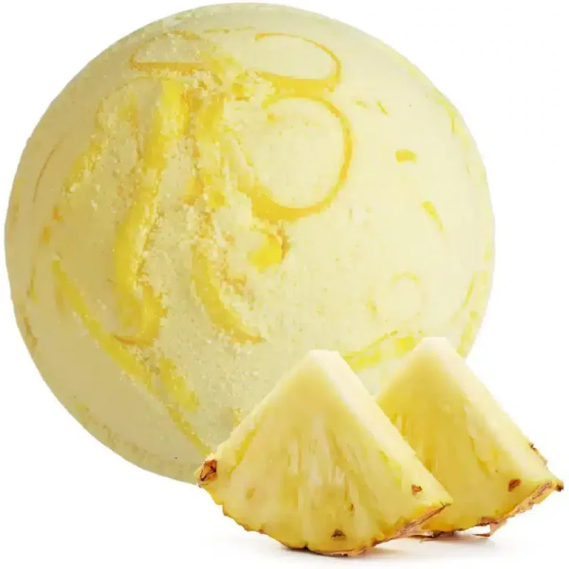 Boule de bain artisanal à l'ananas