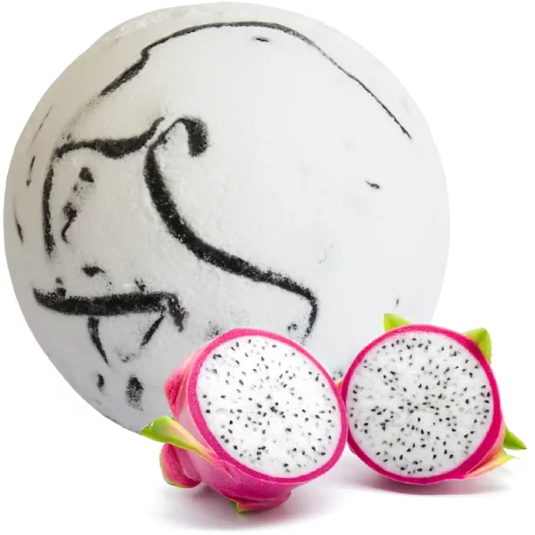 Boule de bain artisanal au fruit du dragon