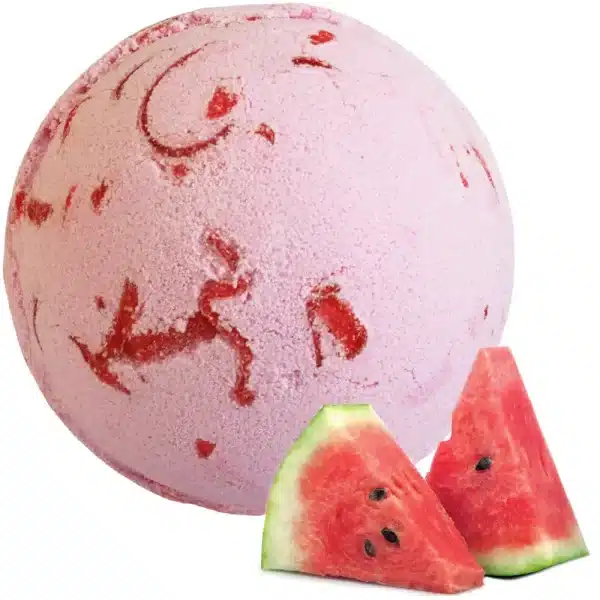 Boule de bain artisanal à la pastèque