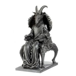 Baphomet sur son trône résine