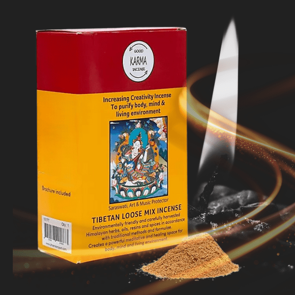 encens tibétain augmentation de la créativité