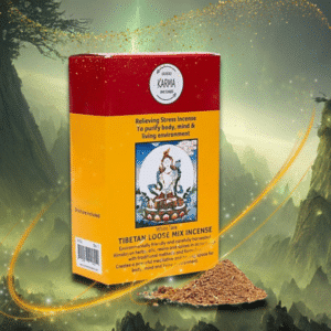 encens tibétain soulage le stress, l'anxiété et la dépression