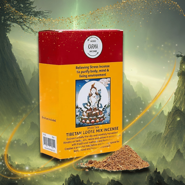 encens tibétain soulage le stress, l'anxiété et la dépression