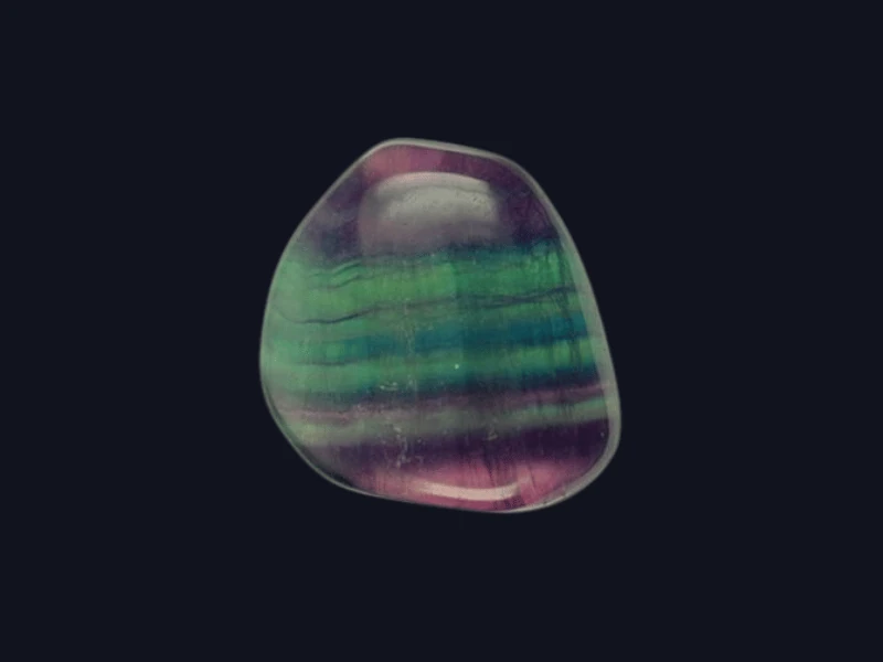 Minéraux en fluorite naturels