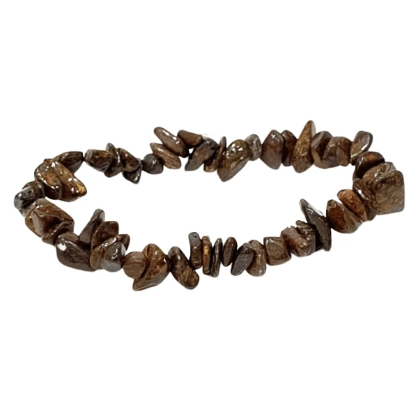 bracelet en bronzite baroque