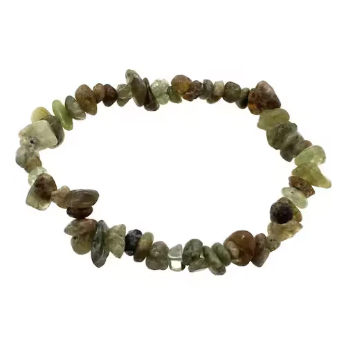 bracelet baroque en grenat grossulaire naturel